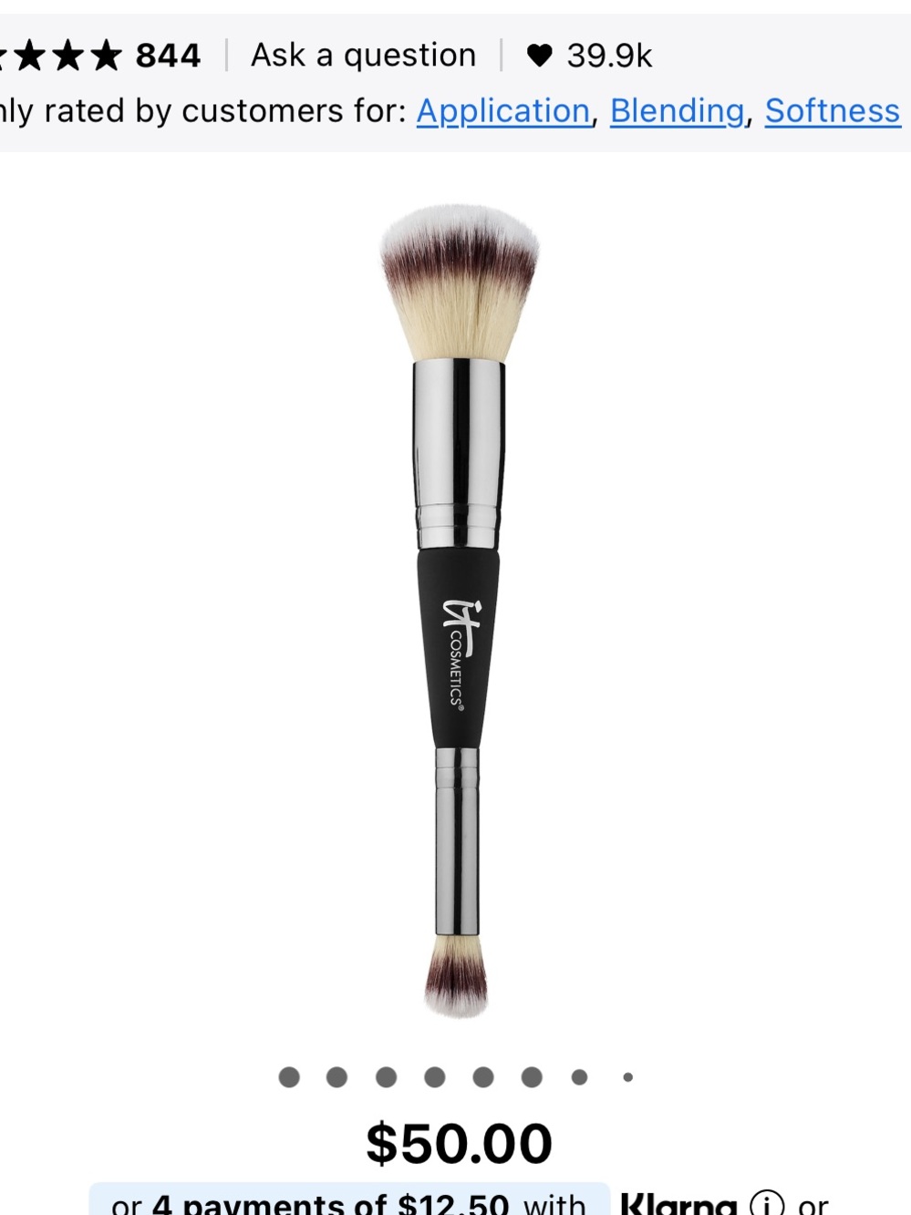 IT Cosmetics heavenly luxe complexion perfect no 7 brush